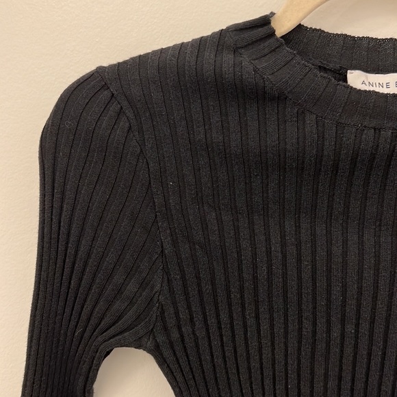 Anine Bing Cecily Top - Black - Picture 7 of 7